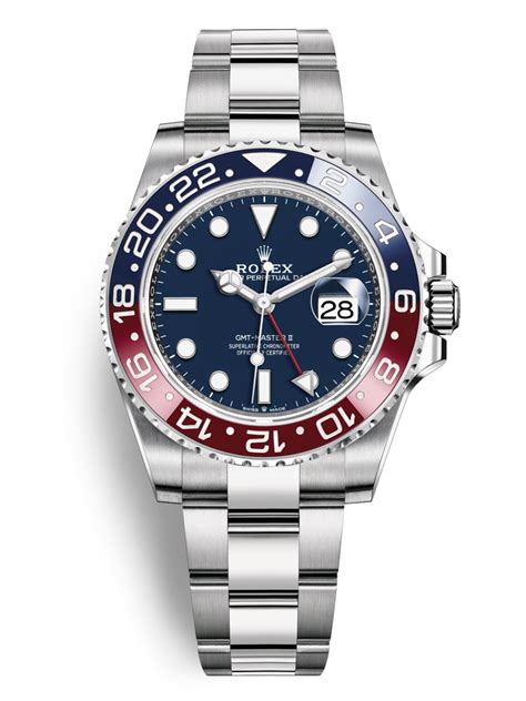 rolex gmt master ii xanh đen